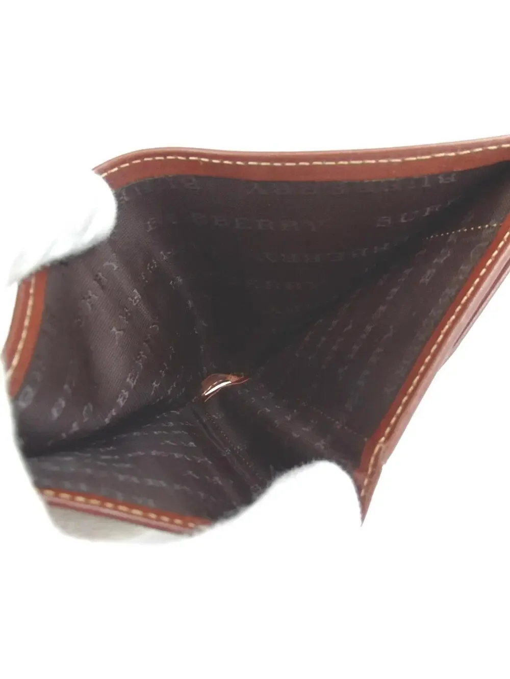 Authentic BURBERRY bifold wallet leather[Used] - Picture 11 of 14